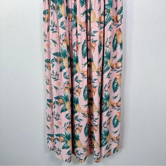 C&C California Womens Size Medium  Floral Mock Summer Dress - Picture 13 of 14
